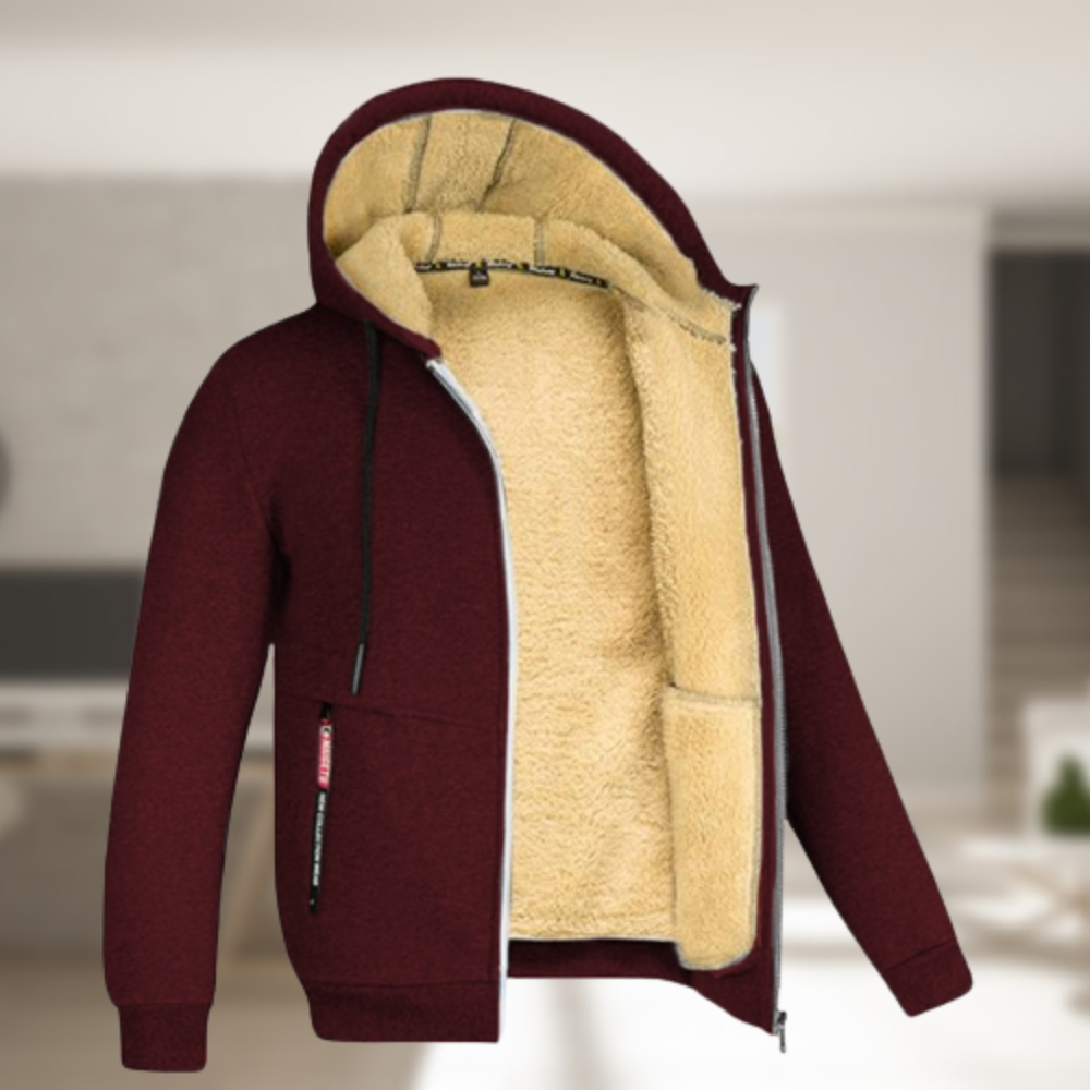 Sadi Winter Jacket with Hood and Fleece