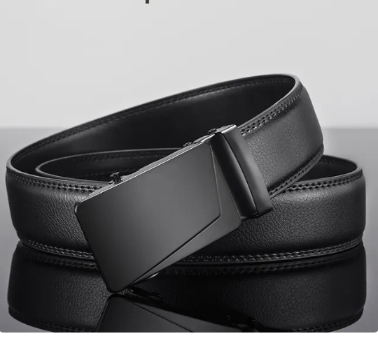 Leather Belt Metal Automatic Buckle