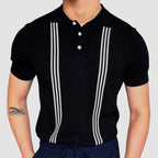 Stripped Polo T-Shirt