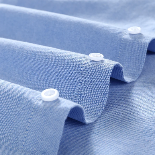 Cotton Oxford Men's Long Sleeve Shirt