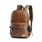 Luxury Leather Men Backpack