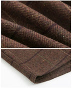 Thick Woolen Plaid Shirt