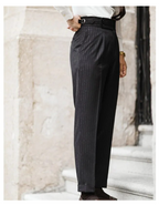 Pinstripe Trousers
