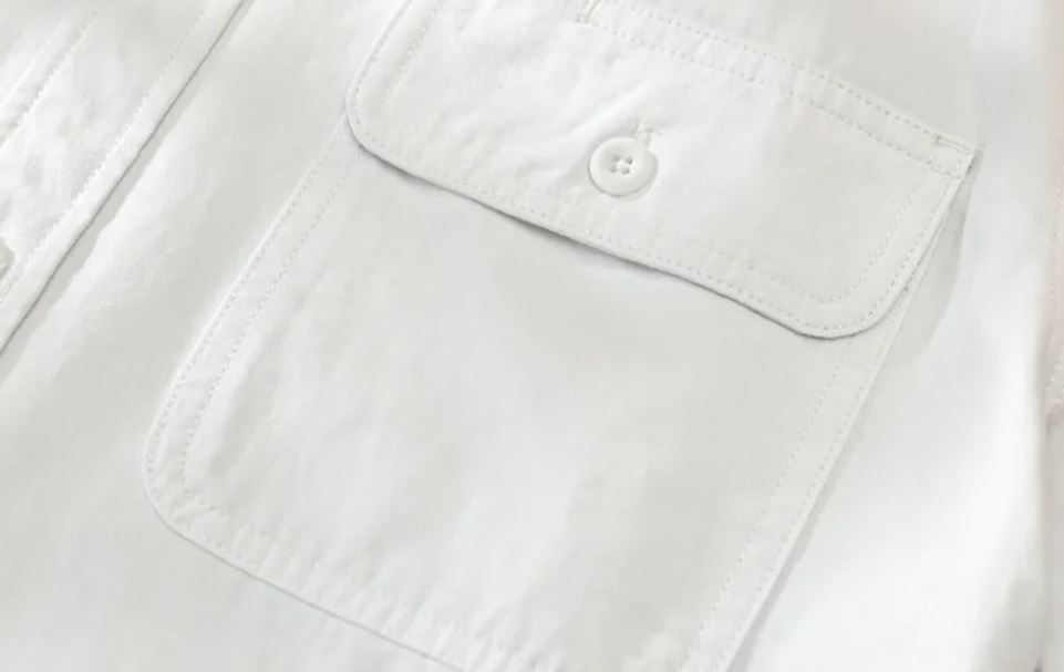 Vintage Cotton Long Sleeve Shirt