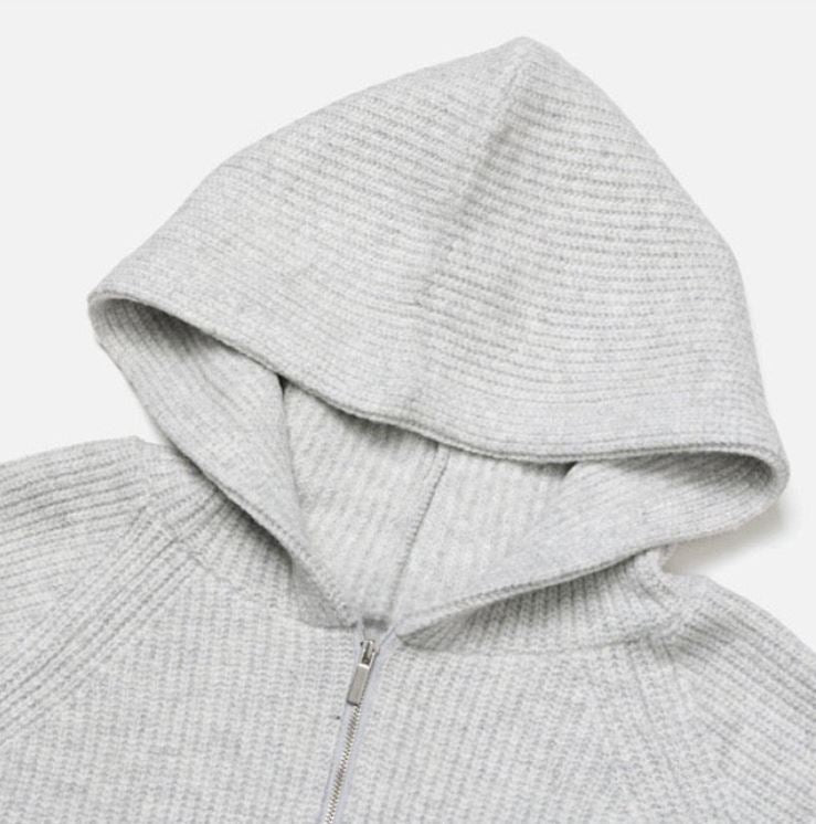 Semi Zip Warm Hoodie