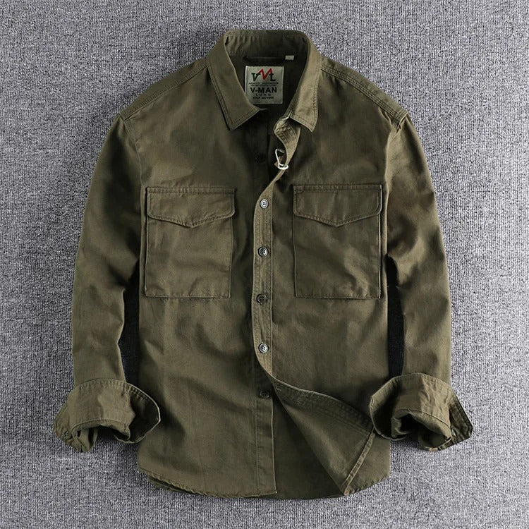 Vintage Cargo Long Sleeve Shirt