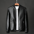 Leather Baseball Jacket