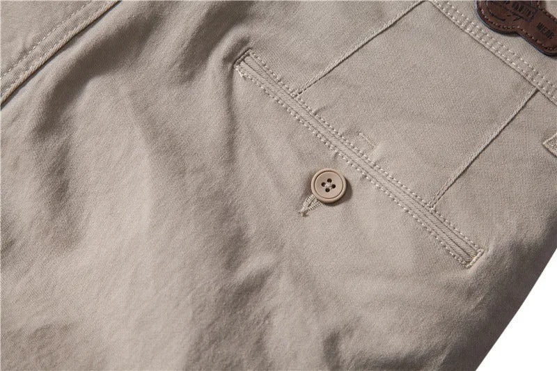 Slim Fit Casual Cotton Men Trousers