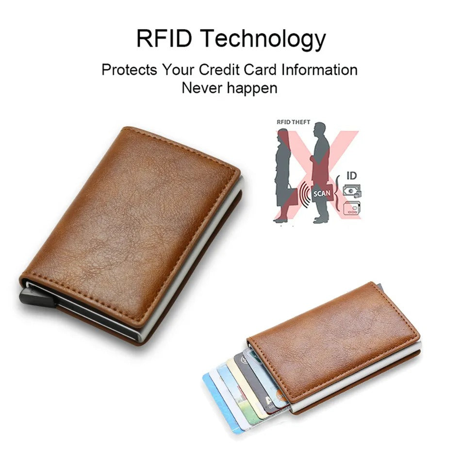 RFID Card Holder Slim Wallet
