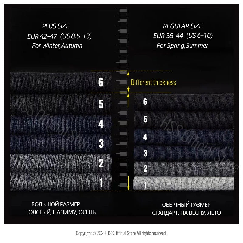 Cotton Business Socks