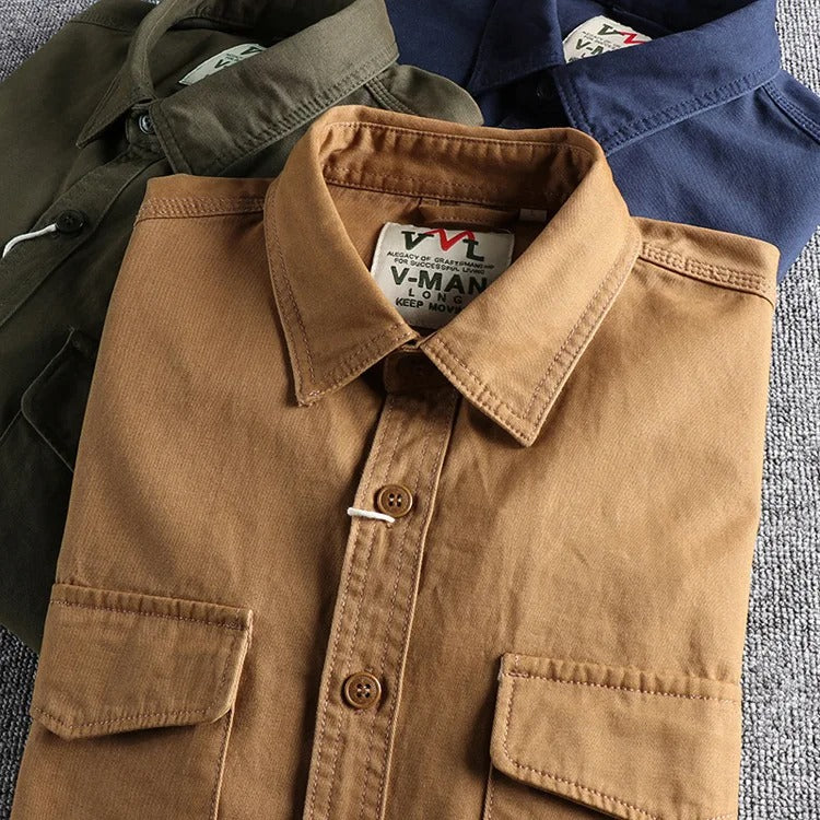 Vintage Cargo Long Sleeve Shirt