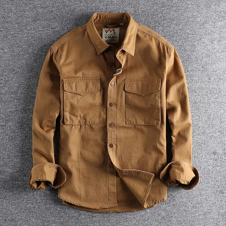 Vintage Cargo Long Sleeve Shirt