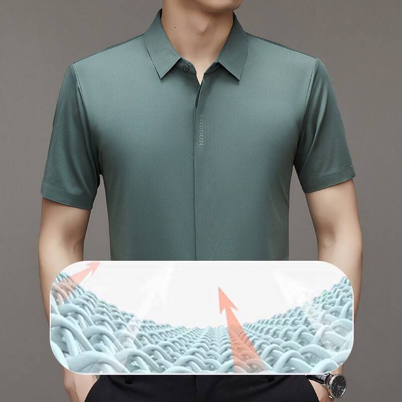 Ice Silk Quick-drying Business Shirt