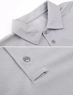 BreezeTech Long-Sleeve Polo Shirt