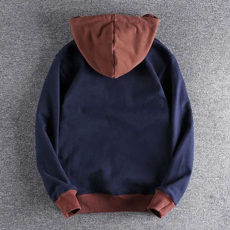 Fleeced Full Zip Up Hoodies
