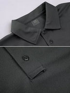 BreezeTech Long-Sleeve Polo Shirt