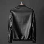 Leather Baseball Jacket