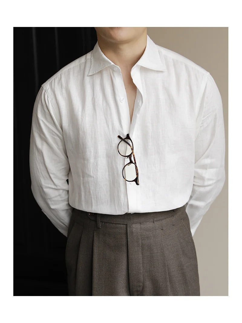 Linen Dress Shirt