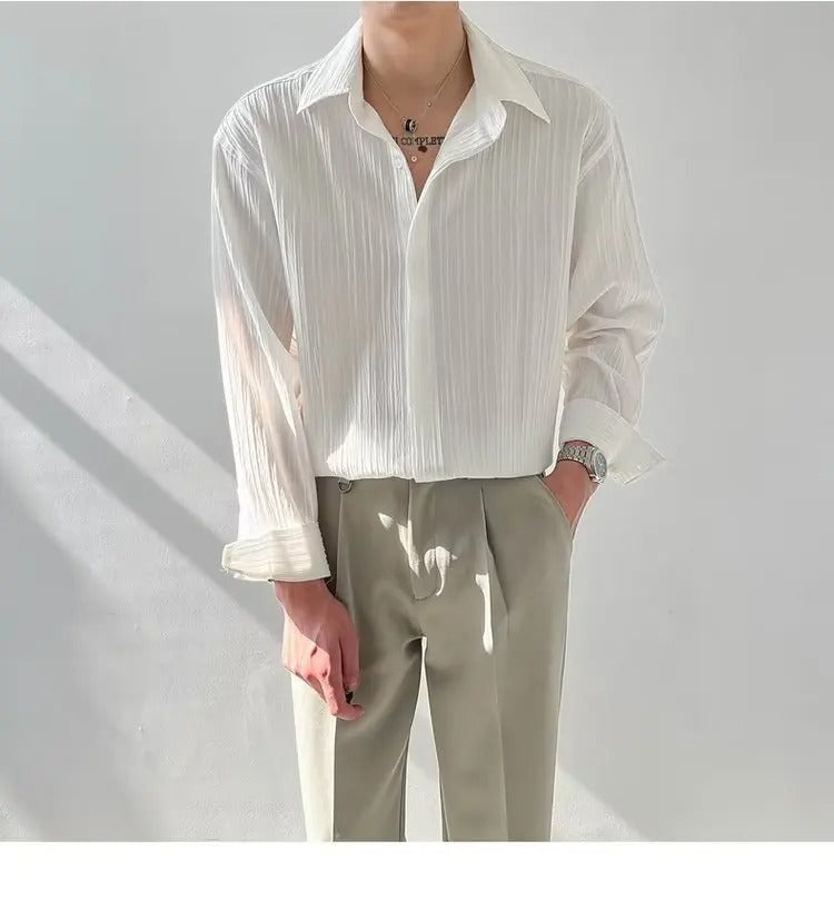 Vintage Long-Sleeved Shirt