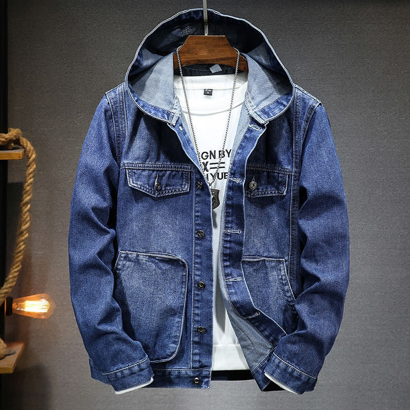 Urban Drift Denim Hoodie Jacket