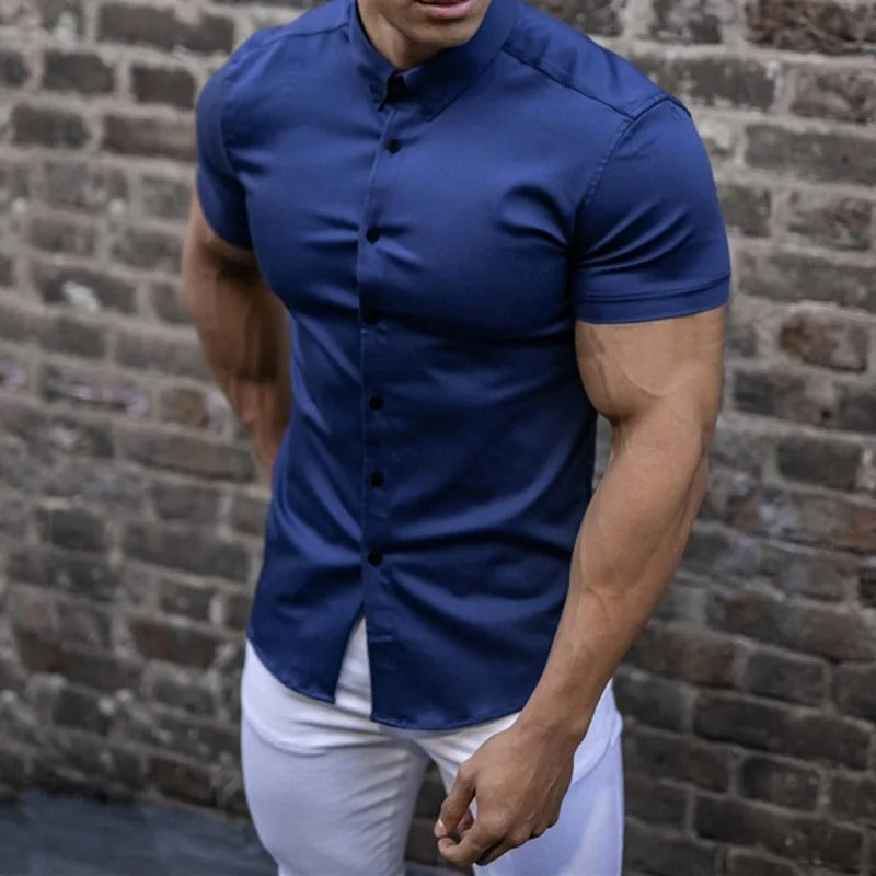 Anti-Wrinkle Short Sleeved Polo
