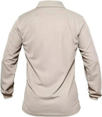 BreezeTech Long-Sleeve Polo Shirt