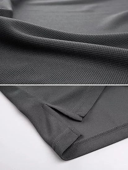 BreezeTech Long-Sleeve Polo Shirt