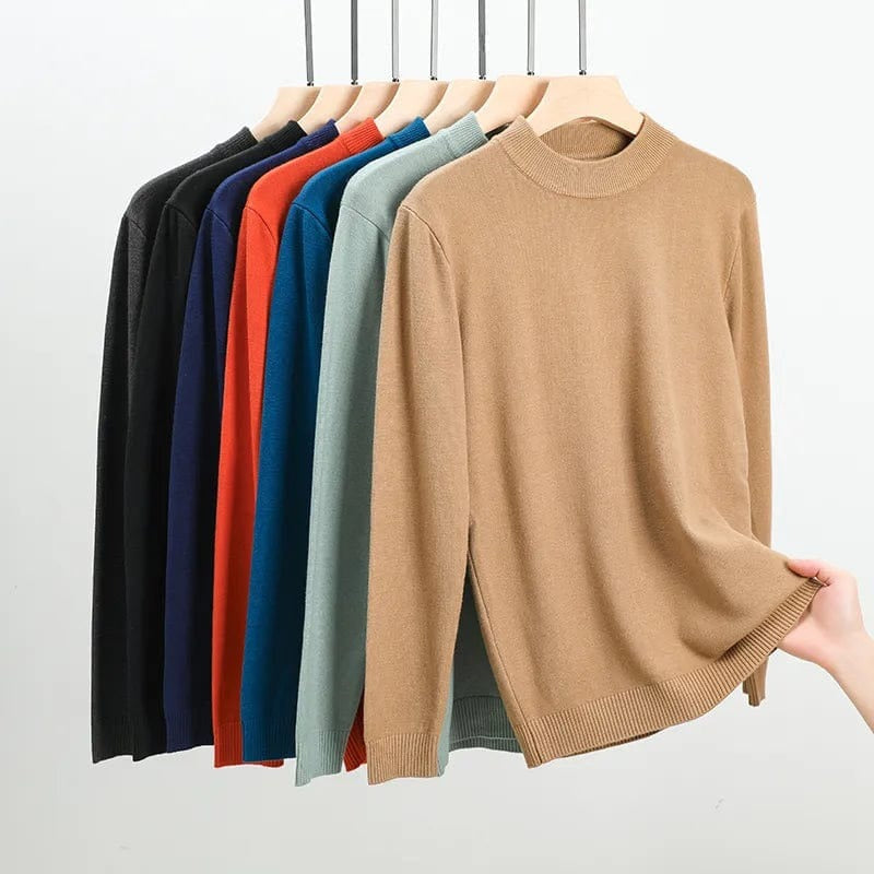 Half-high Collar Sweater