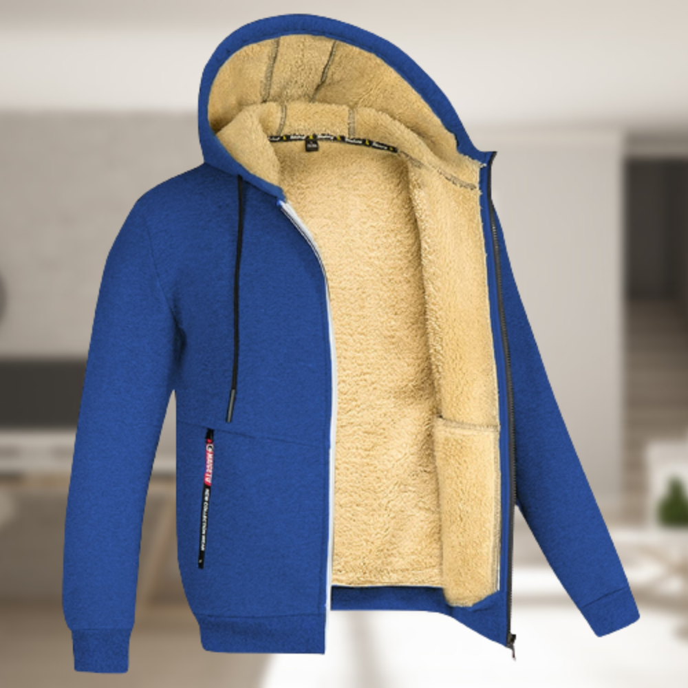 Sadi Winter Jacket with Hood and Fleece