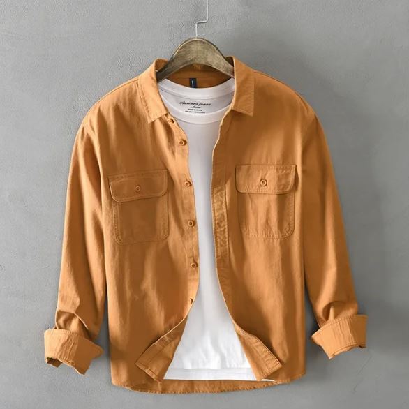 Vintage Cotton Long Sleeve Shirt