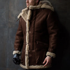Faux Fur Suede Winter Jacket