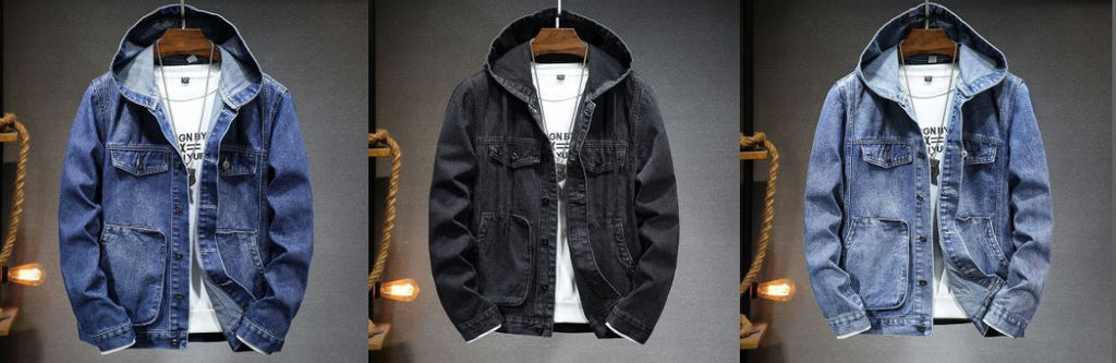 Urban Drift Denim Hoodie Jacket