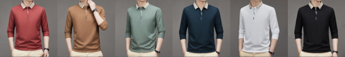 UrbanSharp Lapel T-Shirt - Sleek & Casual