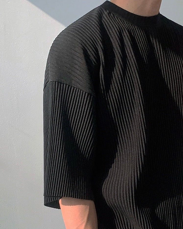 Oversize Pleated Shirt