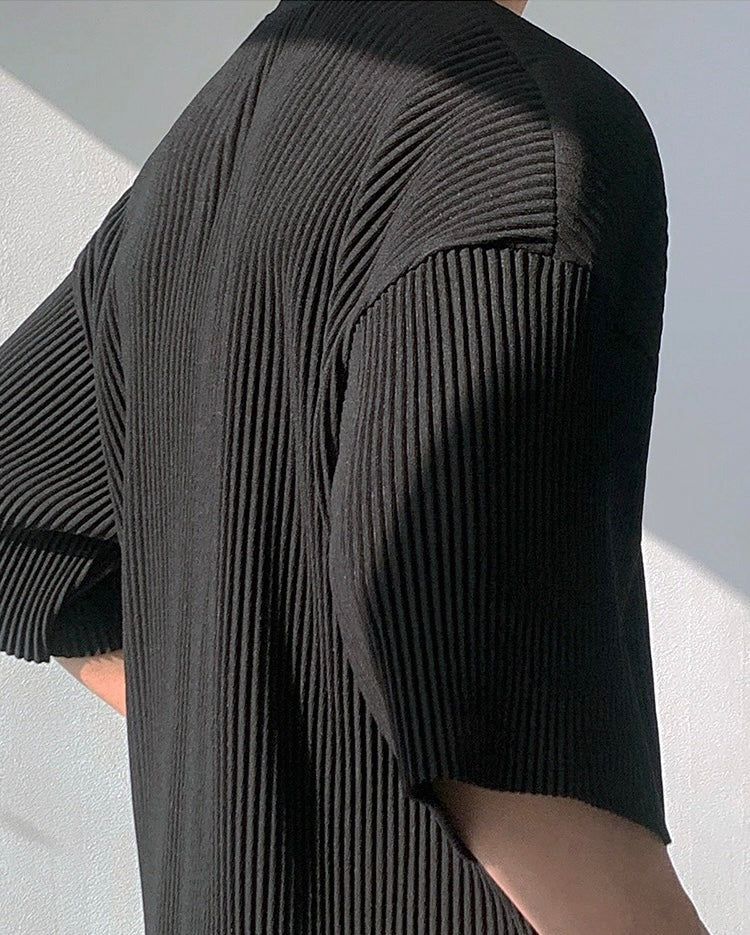Oversize Pleated Shirt