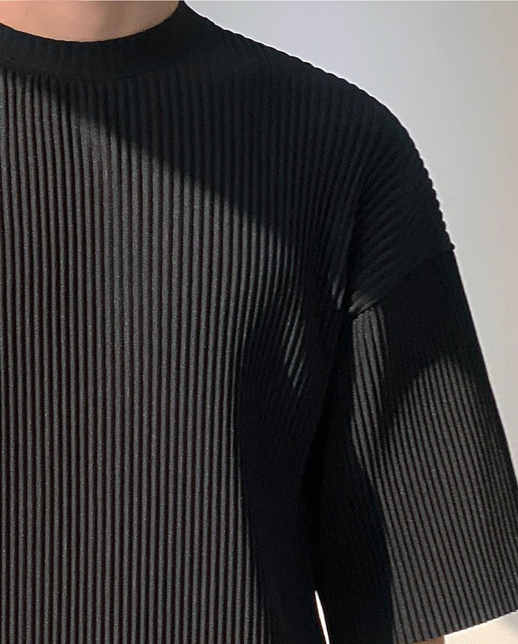 Oversize Pleated Shirt