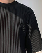 Oversize Pleated Shirt