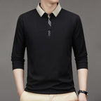 UrbanSharp Lapel T-Shirt - Sleek & Casual